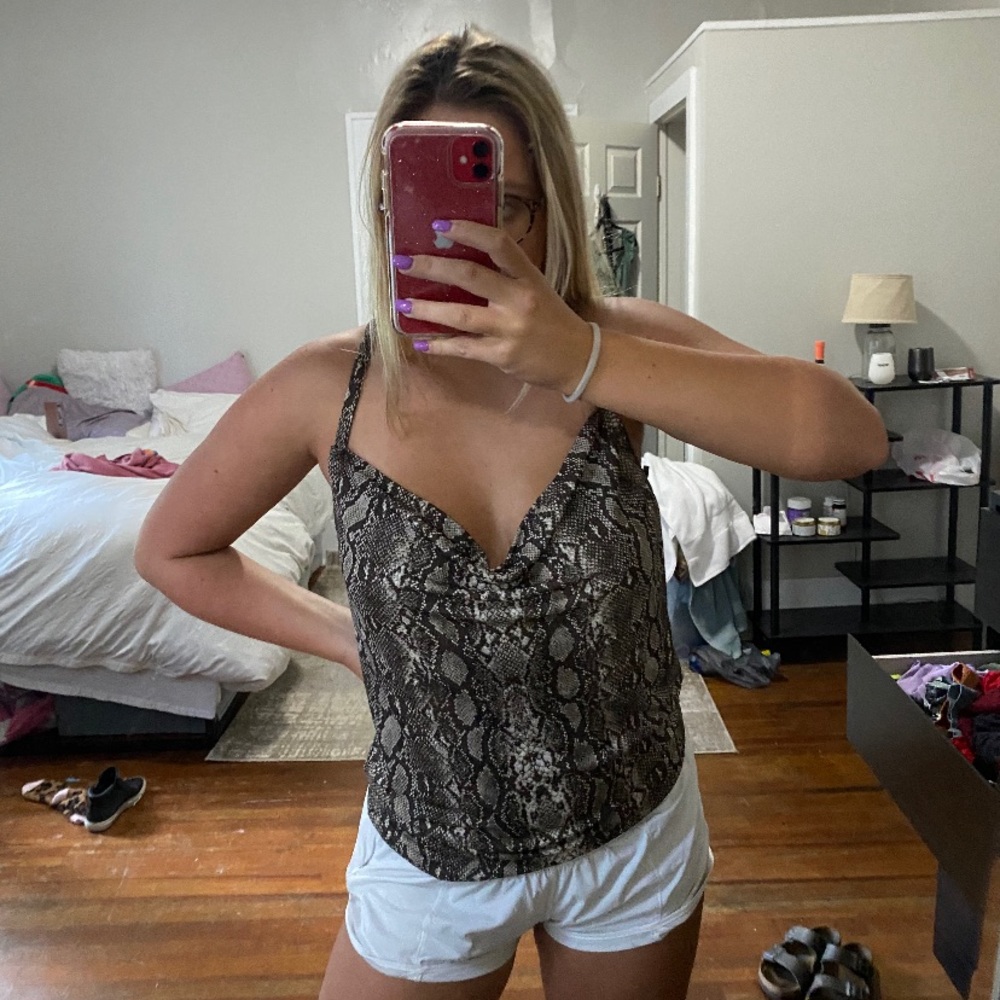 Micheal Kors cowl neck top